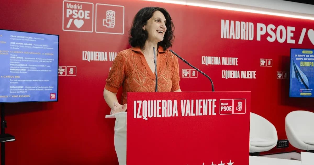 PSOE-M denuncia a Ayuso por generar tensiones internacionales tras su viaje a México