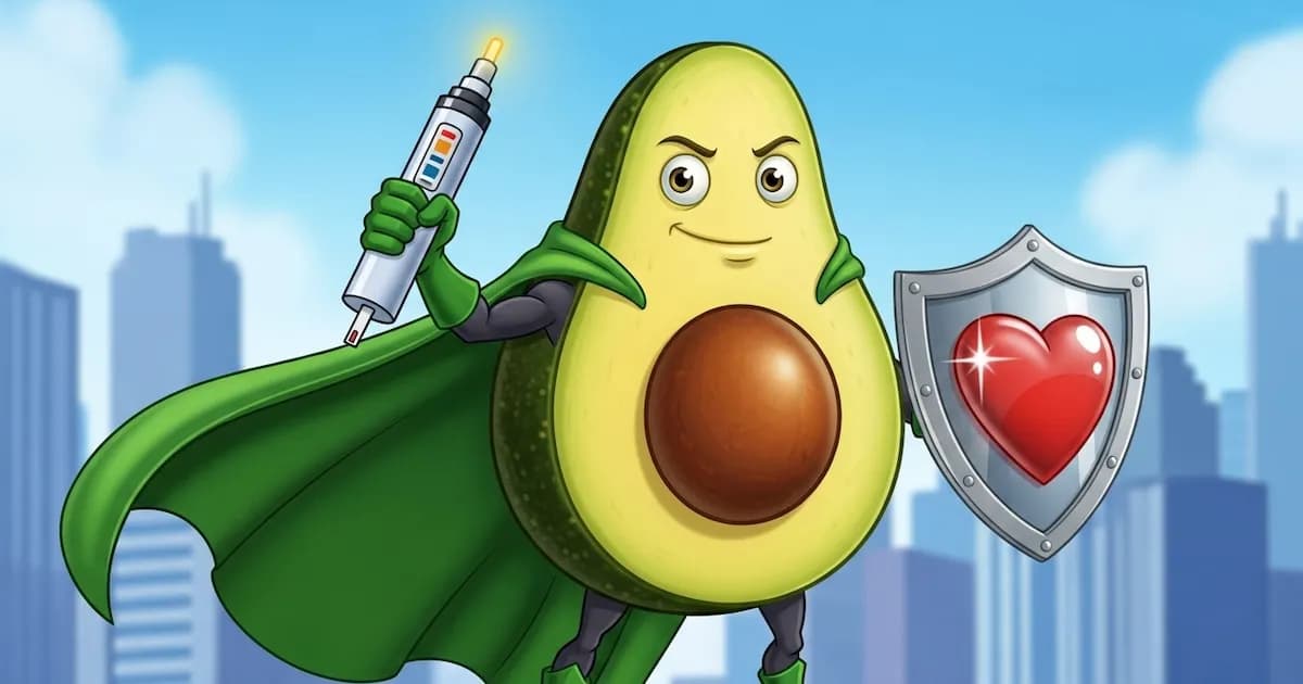 Beneficios de la palta: control del azúcar en sangre y salud del corazón