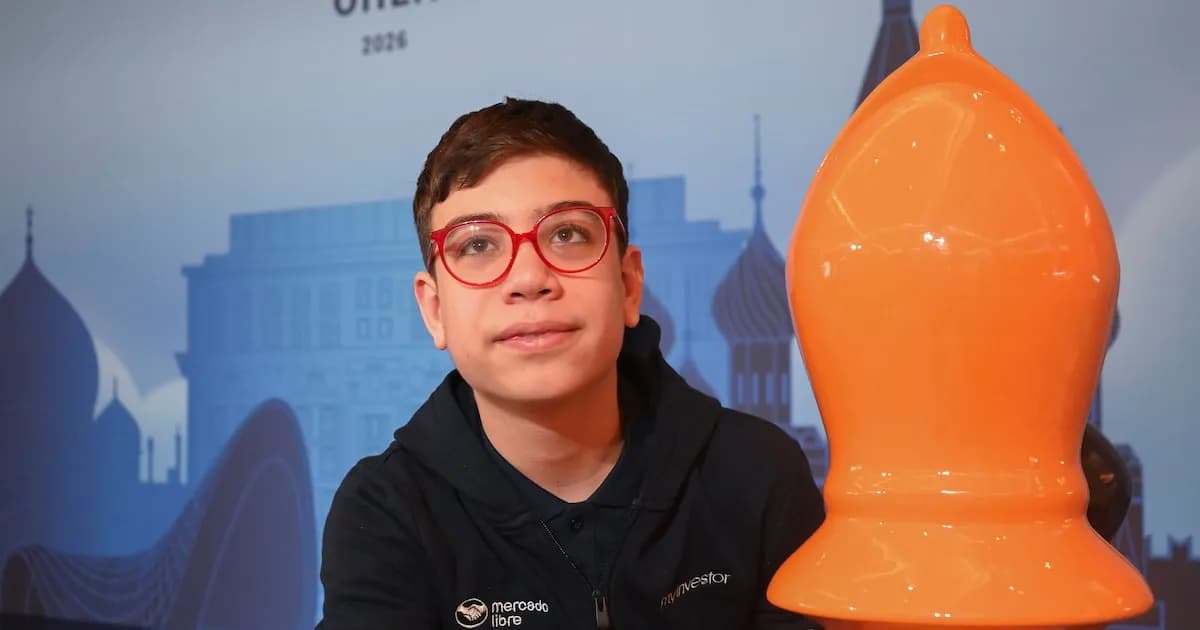 Faustino Oro: El joven argentino que se consagra como gran maestro de ajedrez