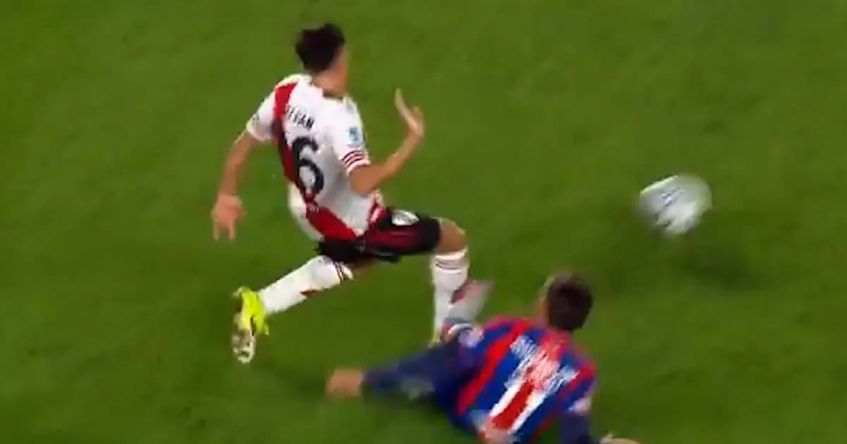 La controversia por la expulsión de Matías Reali en el duelo entre River y San Lorenzo