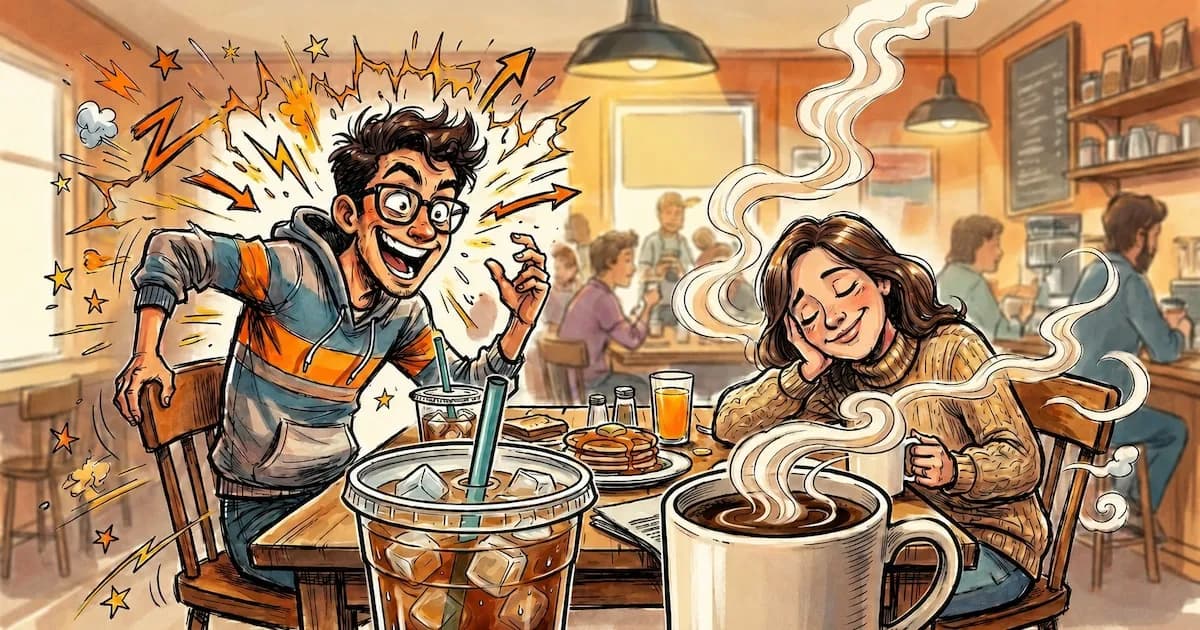 Café frío vs. café caliente: ¿cuál es la mejor opción para tu salud?
