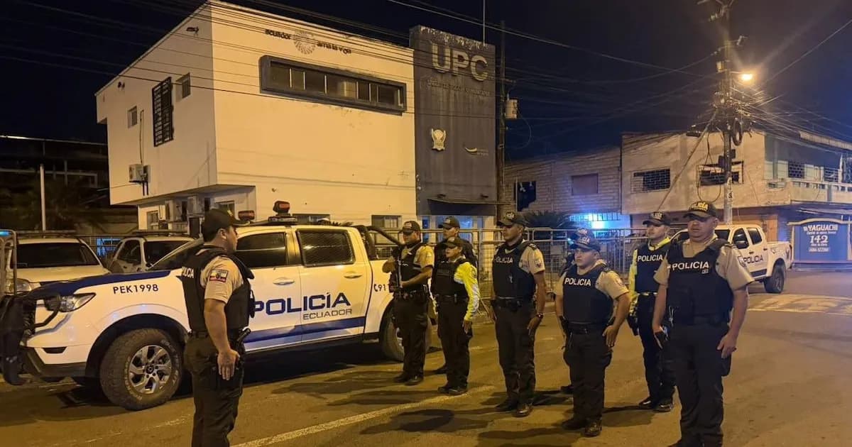 Ecuador: más de 1.700 arrestos y armas incautadas en la primera semana del toque de queda