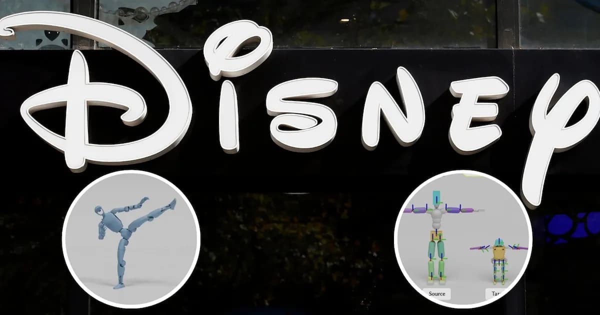 Disney innova en robótica con ReActor, un sistema que integra física y aprendizaje automático