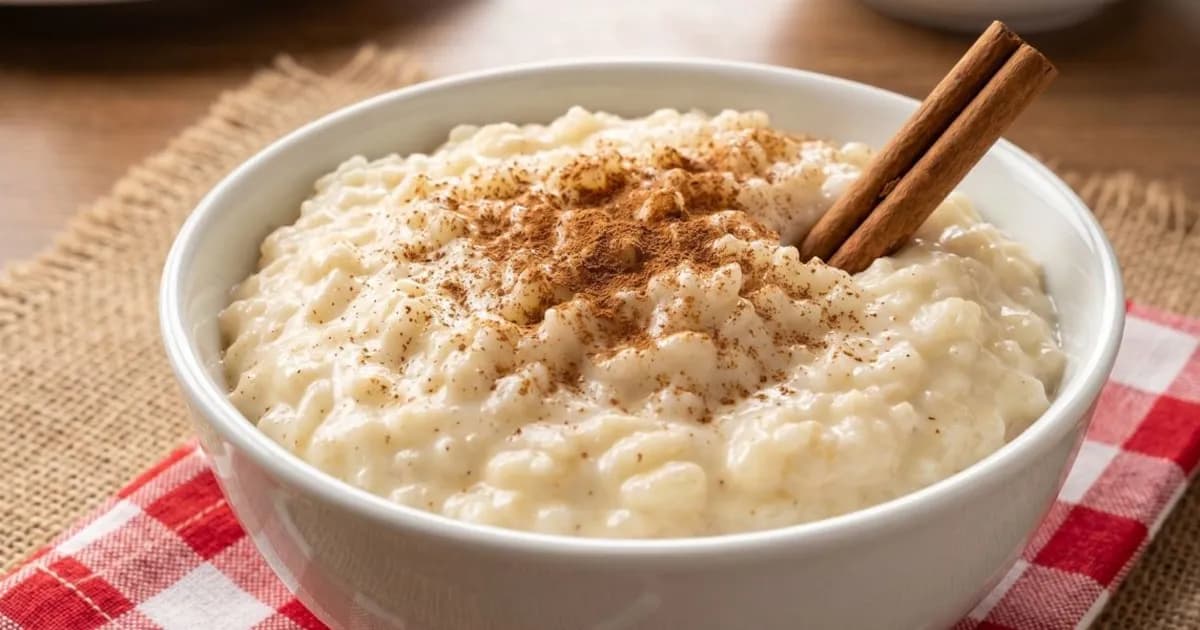 Descubre la receta infalible de arroz con leche cremoso