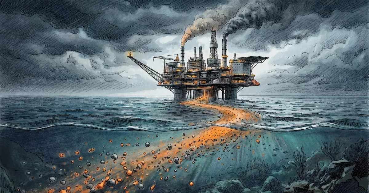Contaminación industrial llega a lo más remoto del océano y pone en riesgo la vida marina