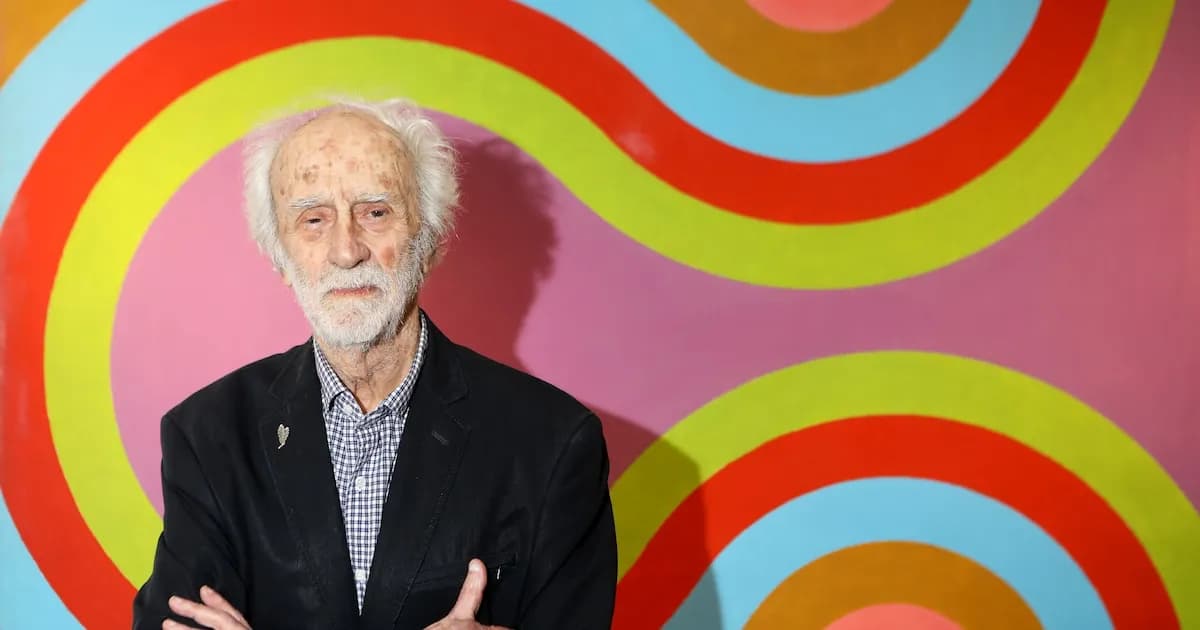 César Paternosto: Un Hito en la Cultura Platense con su Retrospectiva y Doctorado Honoris Causa