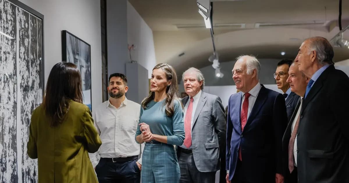 La Reina Letizia preside el Tour del Talento en Huesca junto a líderes locales
