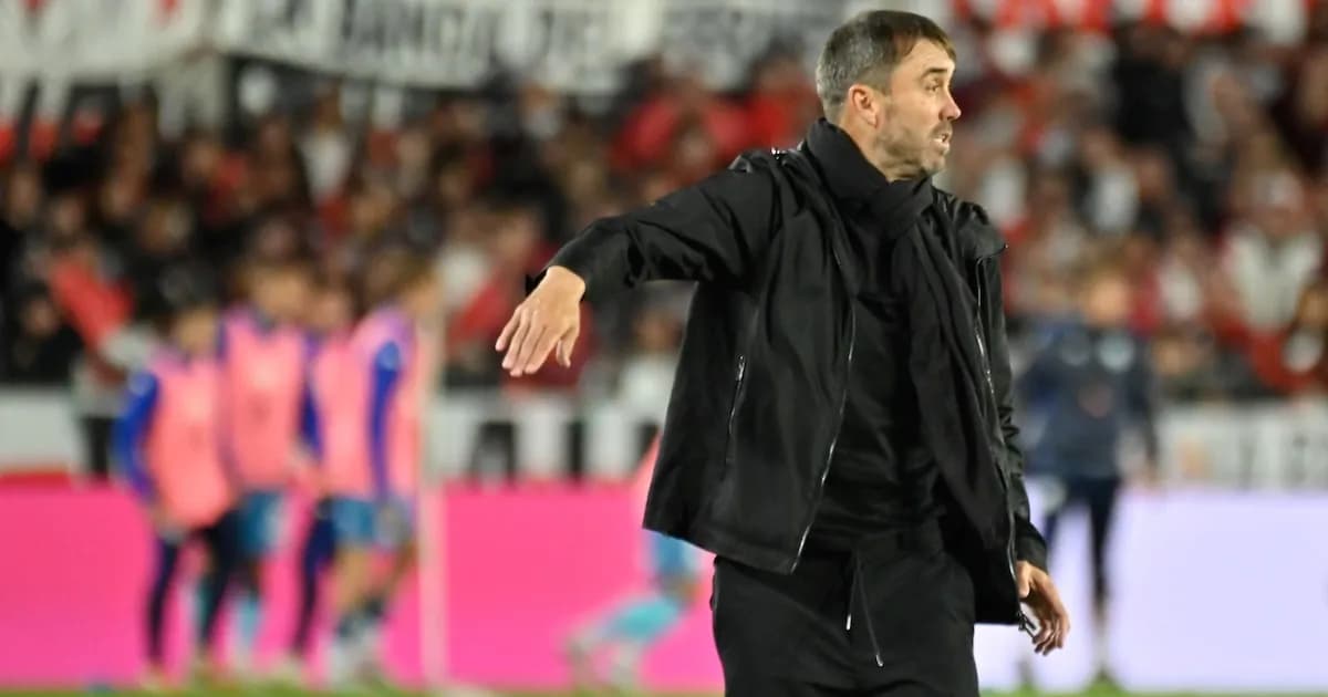 Coudet analiza la victoria de River y las bajas ante la semifinal contra Rosario Central