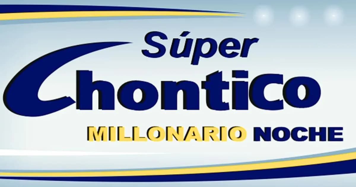 Resultados del Súper Chontico Millonario: Sorteo del 14 de mayo
