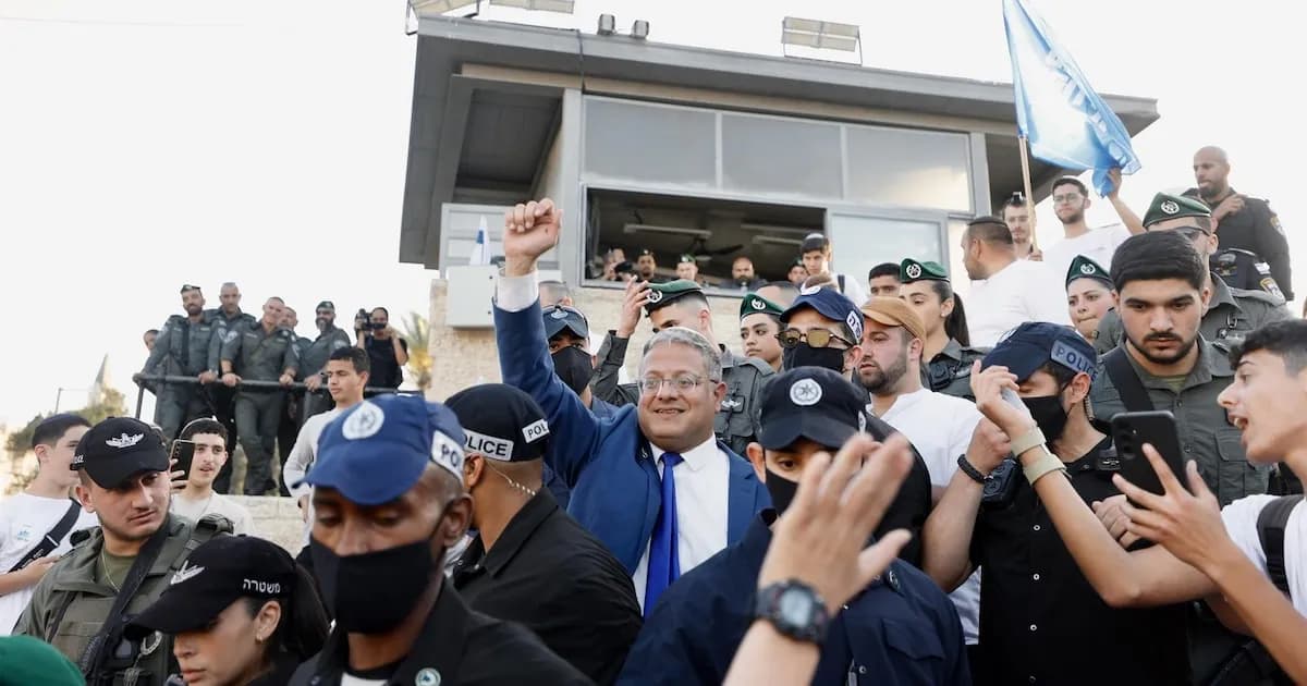 Tensión en Jerusalén: Palestina critica a Ben Gvir por su provocativa visita a la Explanada de las Mezquitas