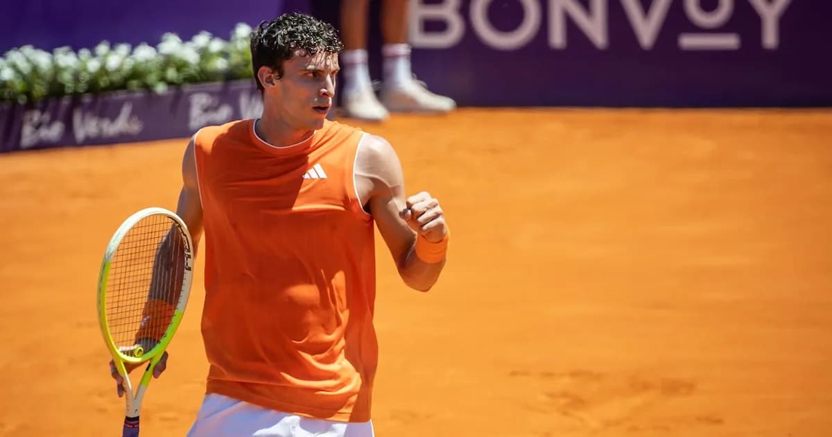 Juan Manuel Cerúndolo avanza a semifinales tras dos triunfos en un mismo día en Bordeaux