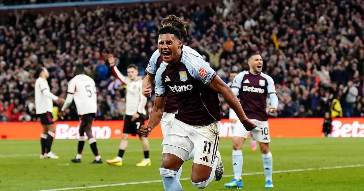 Aston Villa derrota al Liverpool y asegura su lugar en la Champions