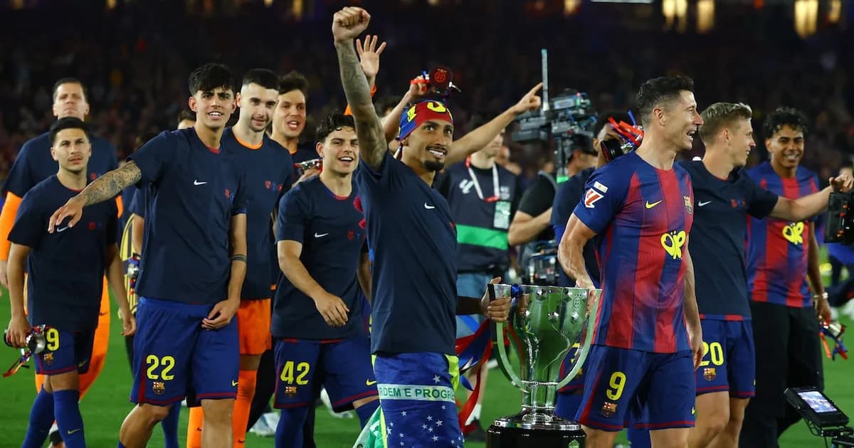 Robert Lewandowski se despide del Barcelona tras un exitoso ciclo
