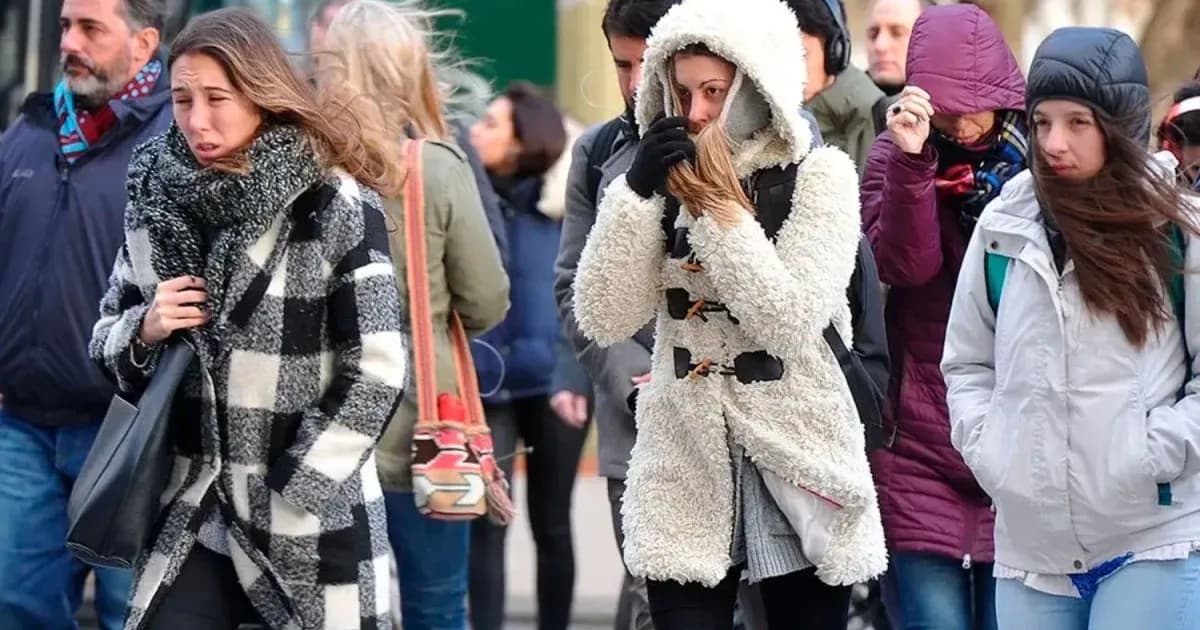 Pronóstico de frío polar y mínimas invernales: el clima en el AMBA y el país esta semana