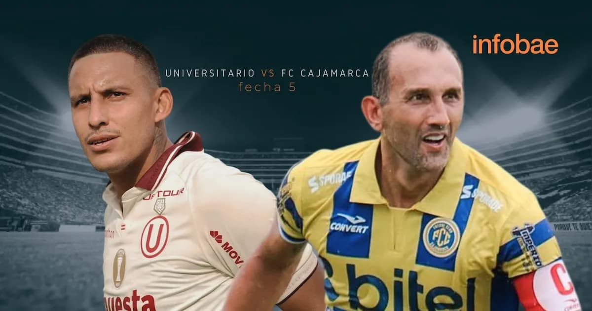 Universitario y FC Cajamarca se enfrentan en un duelo clave del Torneo Apertura 2026