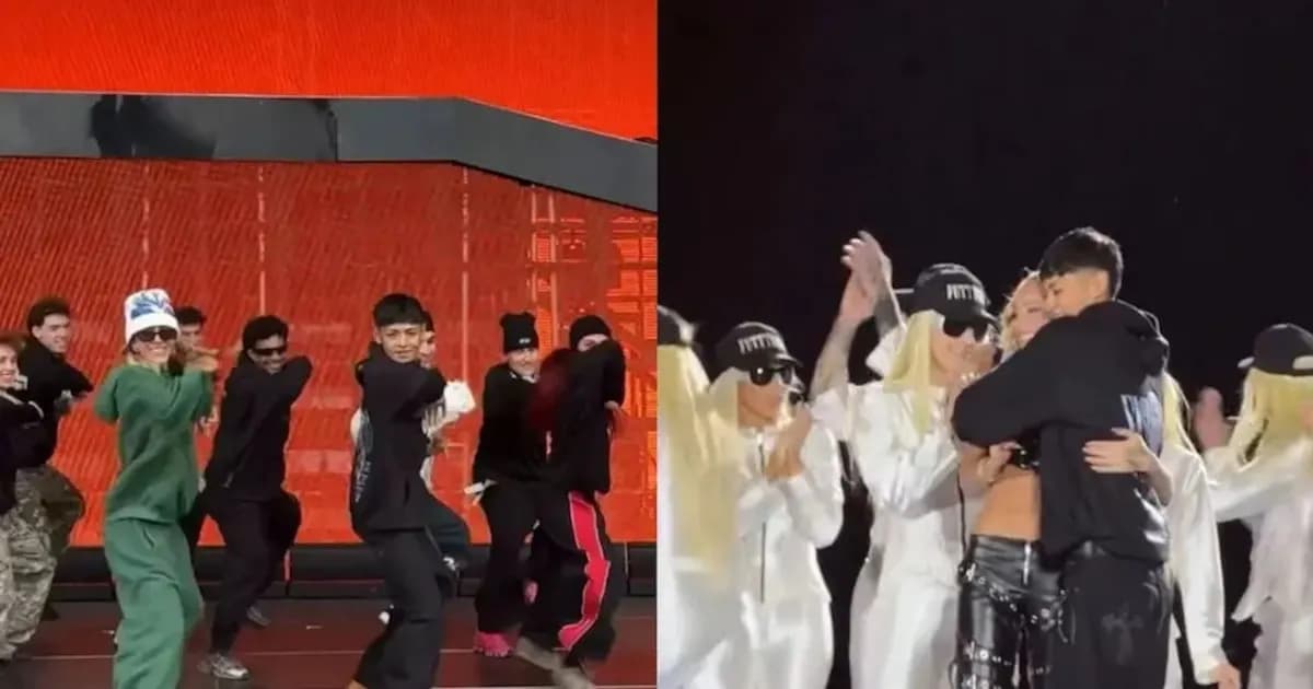 Tini Stoessel deslumbra en Salta con un inesperado baile junto a un trabajador de limpieza