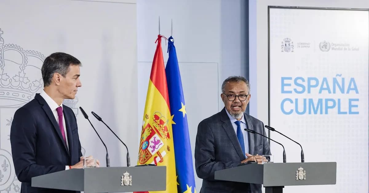 Sánchez aboga por un Tratado de Pandemias que fortalezca la salud global