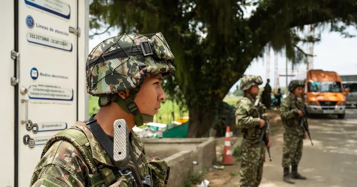 Colombia: Ataque con drones deja un militar fallecido y seis heridos en el Cauca