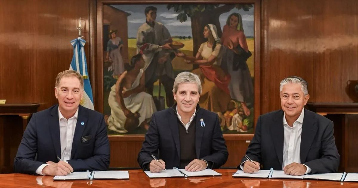 Luis Caputo y gobernadores fortalecen vínculos para impulsar proyectos en Mendoza y Neuquén