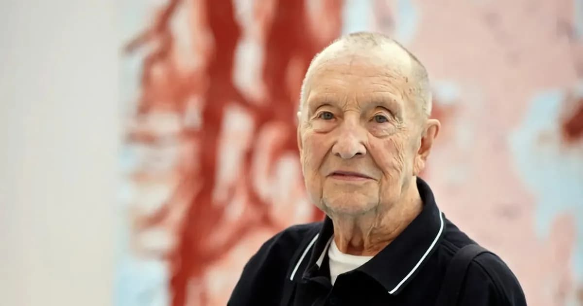 La conmovedora despedida artística de Georg Baselitz en la Bienal de Venecia
