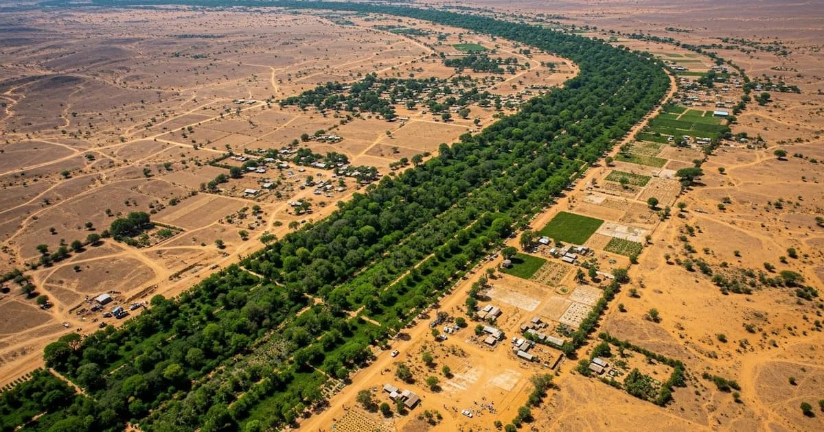 La Gran Muralla Verde: la lucha de África contra la desertificación y el avance del Sáhara