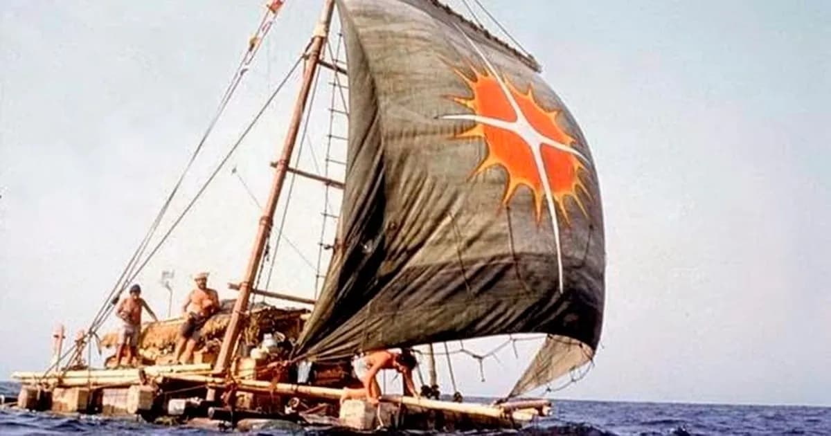 La odisea de la expedición Atlantis: cinco argentinos cruzan el océano como hace 3.500 años