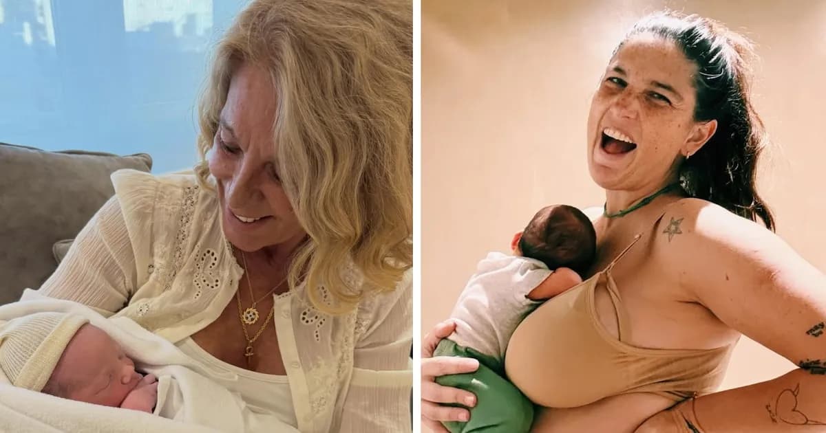 Timoteo llega al mundo: la emotiva presentación de Reina Reech y Sebastián Graviotto