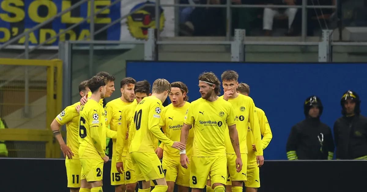 Bodo Glimt: el equipo del Círculo Polar que eliminó al Inter en la Champions League