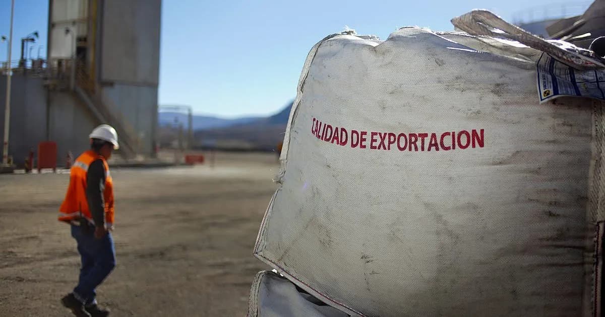 Récord en exportaciones mineras: enero de 2026 supera los 800 millones de dólares