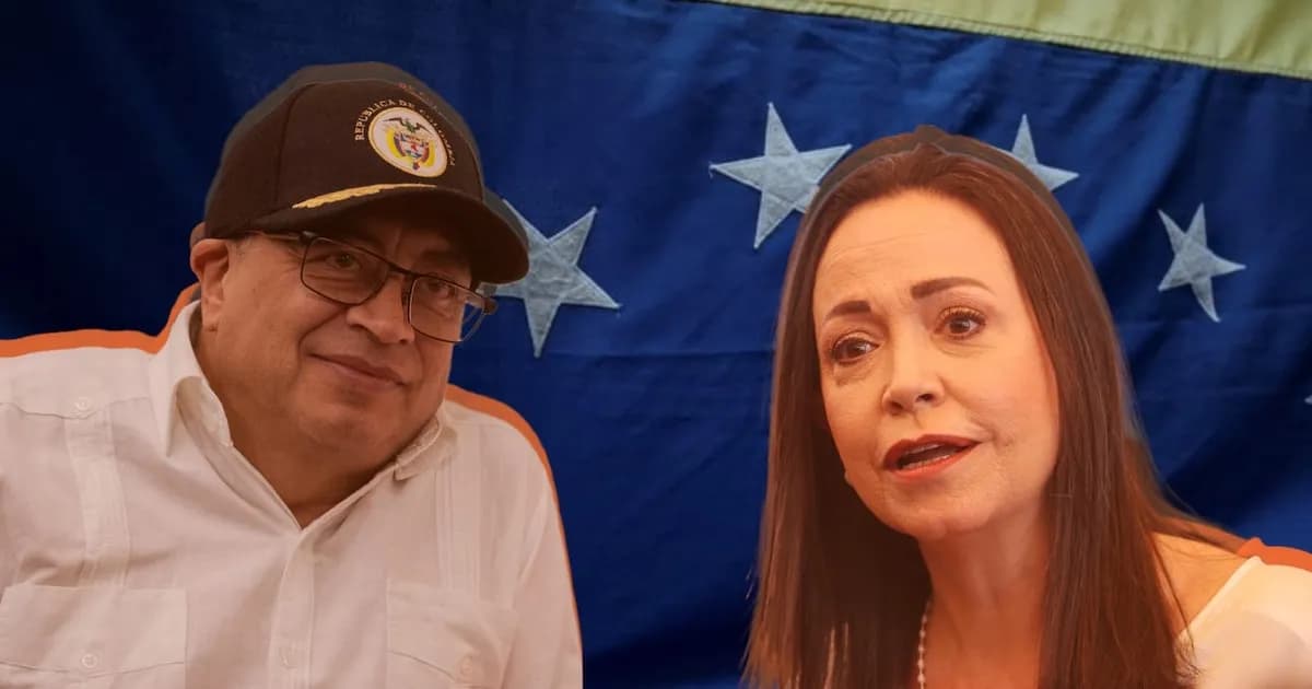 Petro critica a María Corina Machado por entregar su medalla del Nobel a Trump