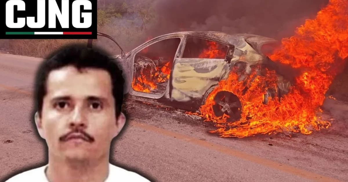 Colima enfrenta ola de violencia tras la muerte de 'El Mencho' sin detenidos hasta el momento