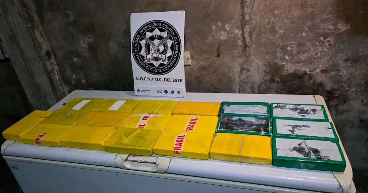 Desarticulada una organización narco: 15 detenidos y más de 100 kilos de cocaína incautados