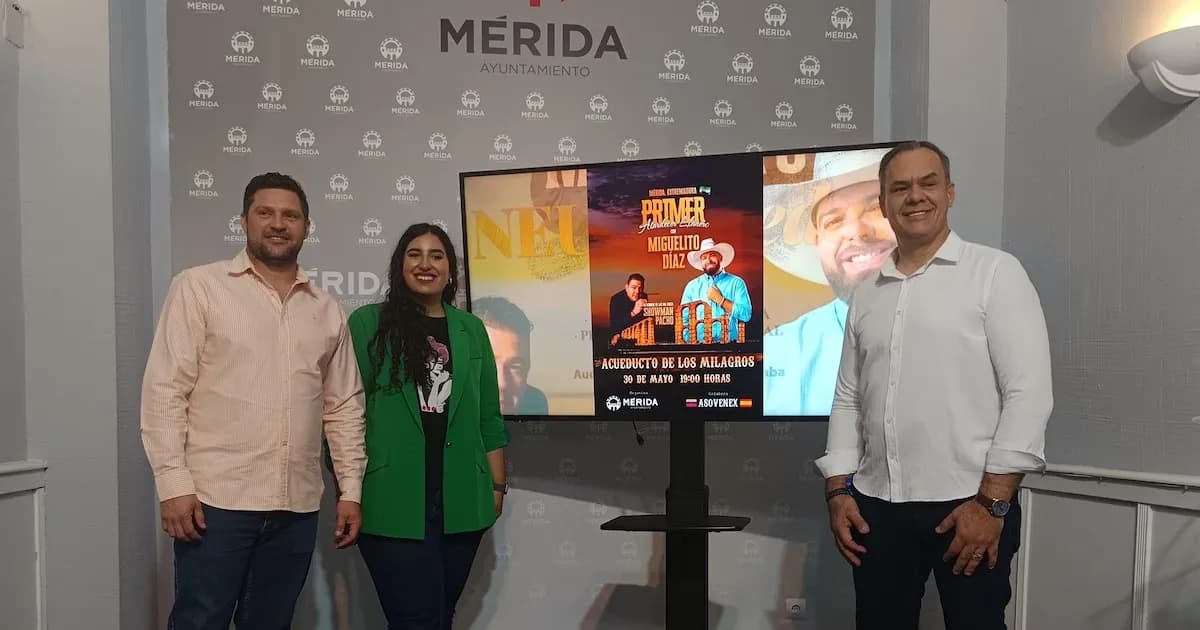 Festival de Música Promoverá el Intercambio Cultural entre Extremadura y Venezuela en Mérida