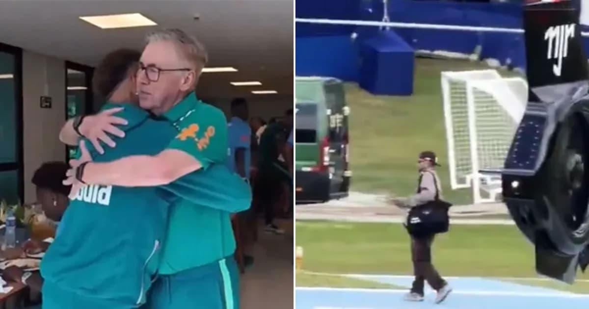 Neymar arribó a la concentración brasileña en un helicóptero de lujo y con dudas físicas