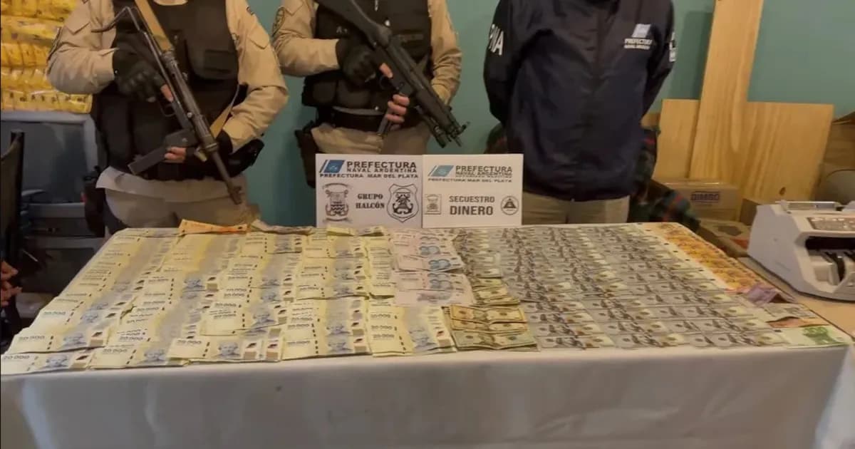 Desmantelan red de trata en Mar del Plata: detienen a un peruano y hallan $35 millones