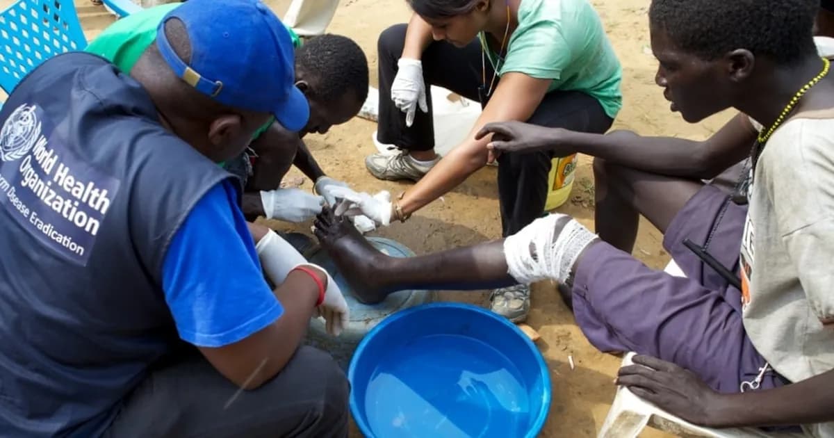 El gusano de Guinea podría ser erradicado, marcando un hito en la salud global