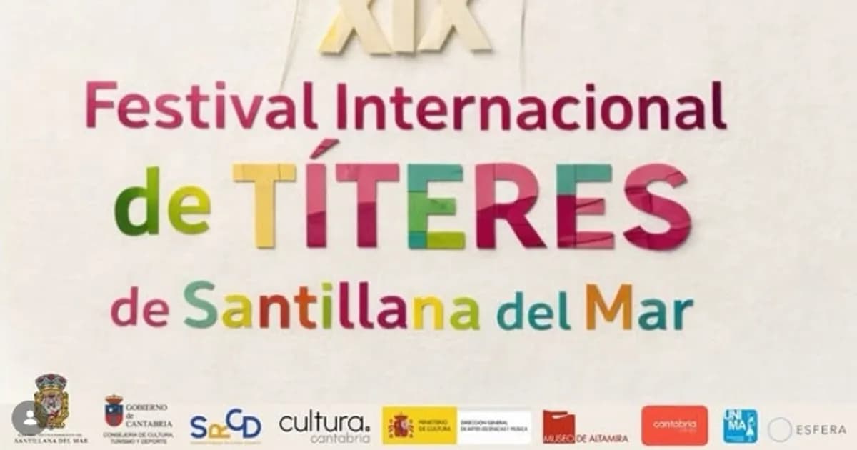 Comienza la XIX edición del Festival Internacional de Títeres Bisóntere en Santillana del Mar