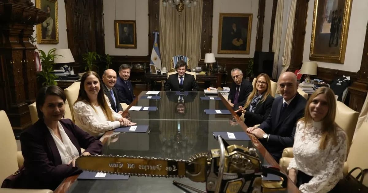 Javier Milei se reúne con laboratorios y delegación estadounidense en medio de la ley de patentes