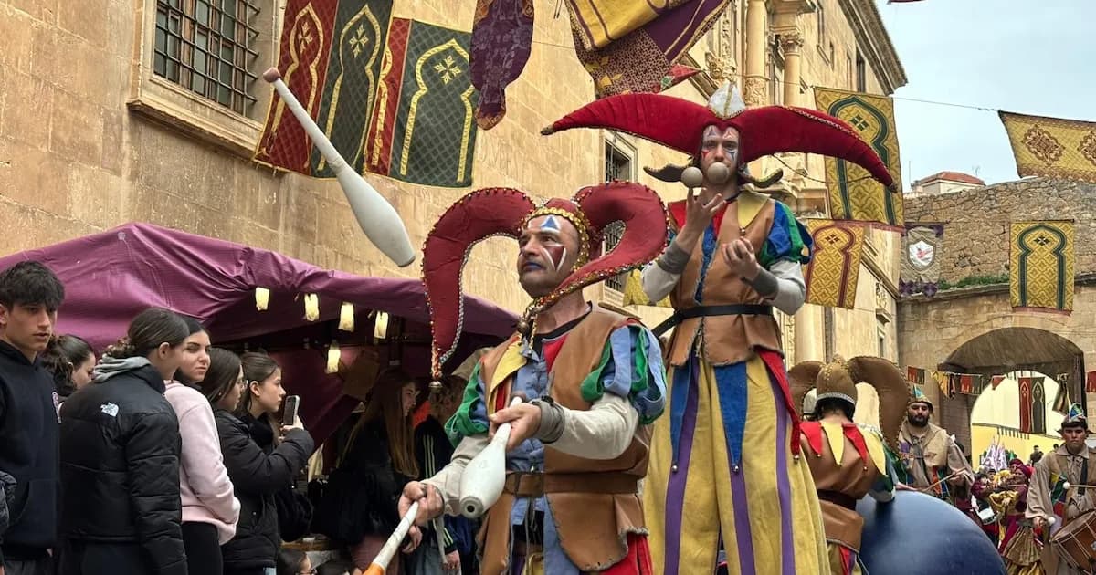 Orihuela revive la Edad Media con el mayor mercado medieval de España