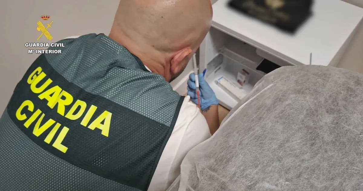 Desmantelan red clandestina de bótox: 9 detenidos y 10.000 dosis incautadas en España
