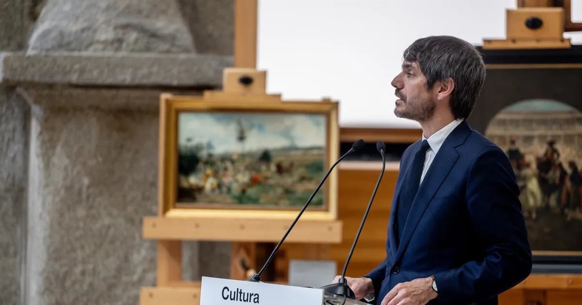 El Ministerio de Cultura inicia la restitución de obras de arte de la Guerra Civil Española
