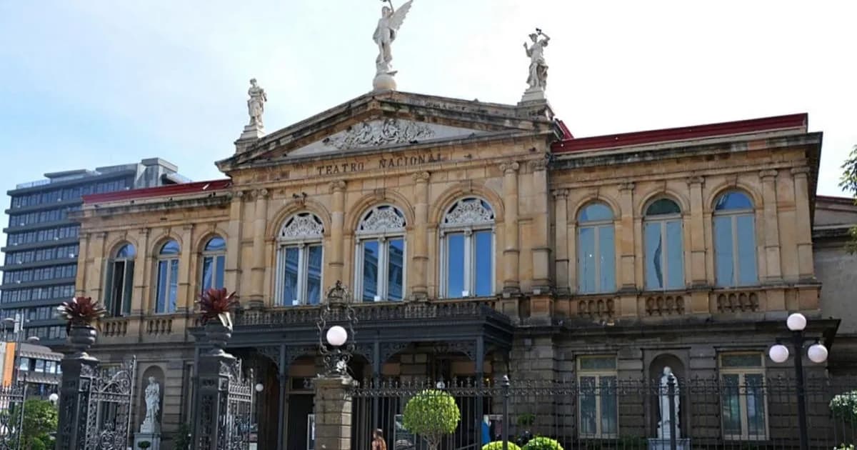 Suspensión inmediata de obras en el Teatro Nacional de Costa Rica por daños irreparables