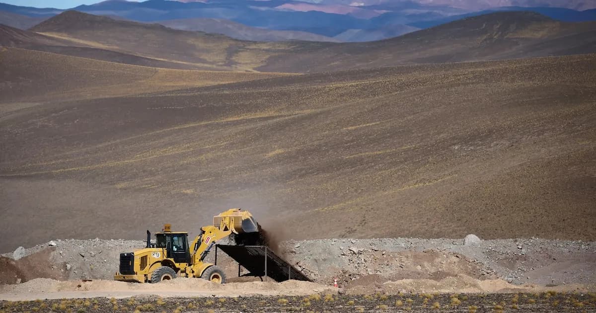El sector minero argentino mantiene su impulso: crecimiento notable en abril de 2026