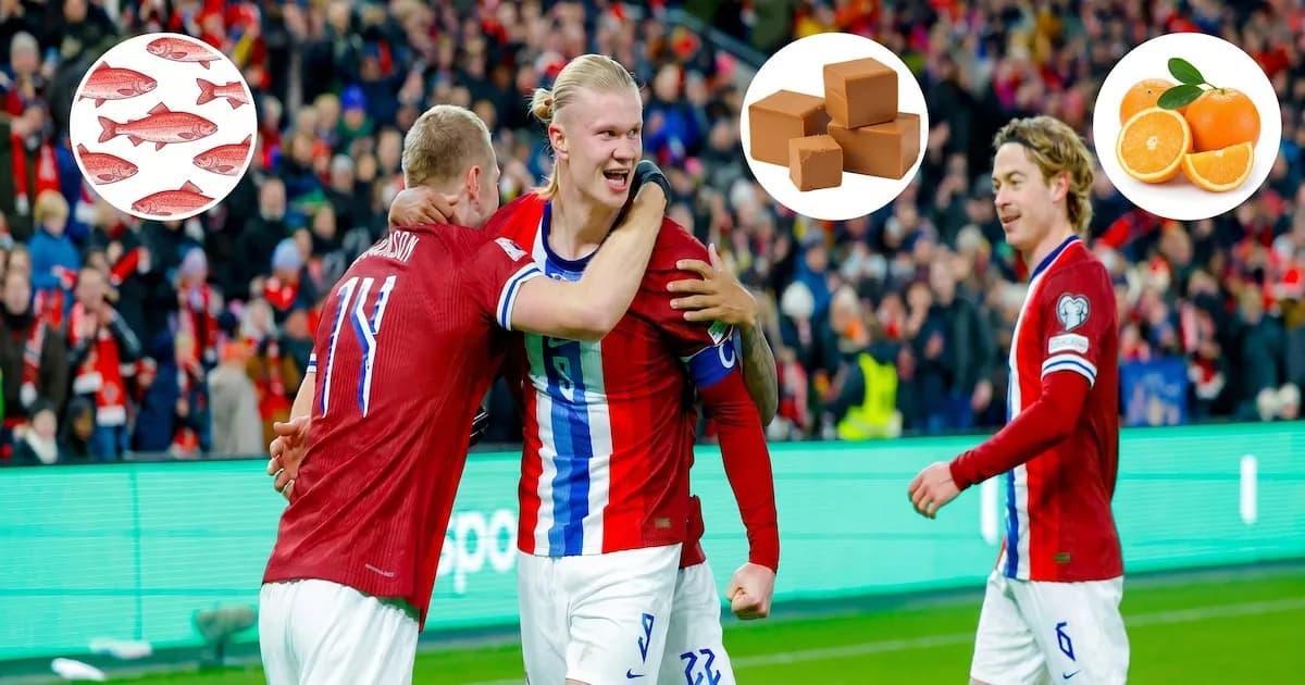 Noruega lleva un singular cargamento al Mundial 2026 para complacer a su selección
