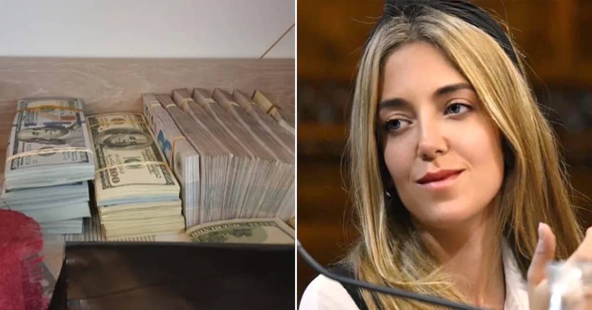 Causa ANDIS: Ornella Calvete defiende el origen de 700.000 dólares hallados en su hogar