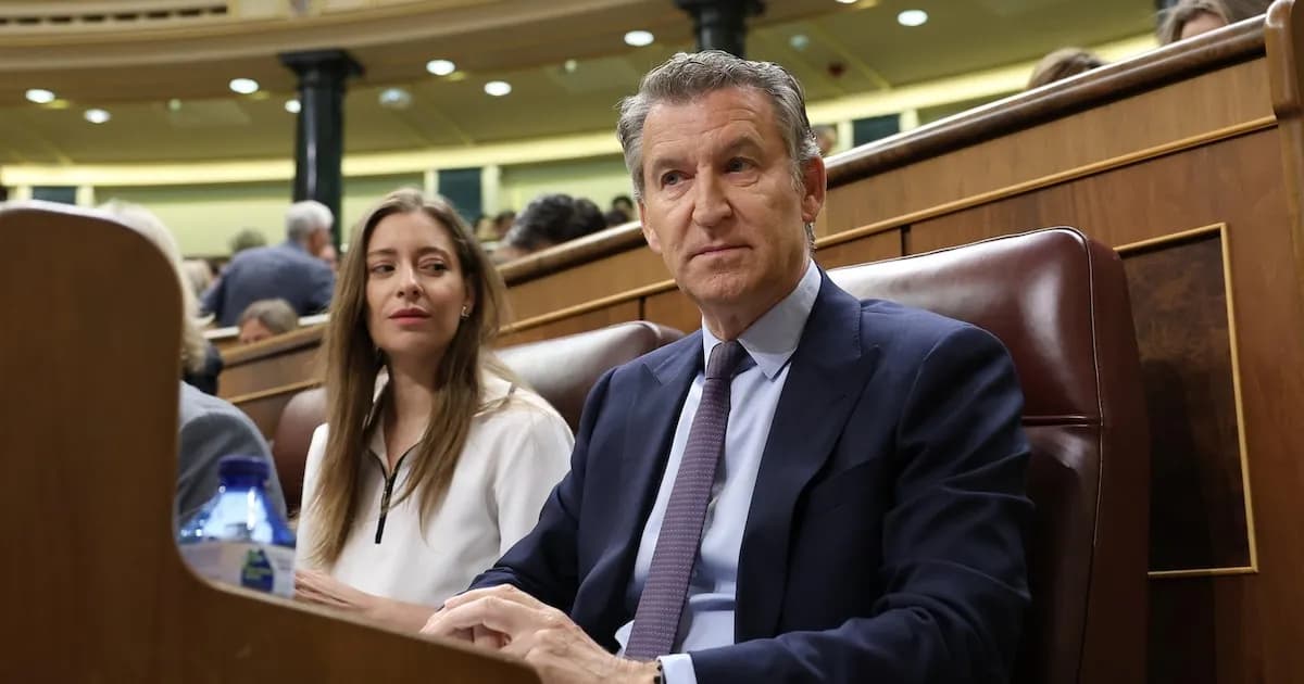 Feijóo exige la renuncia de Sánchez y denuncia la corrupción en el Gobierno
