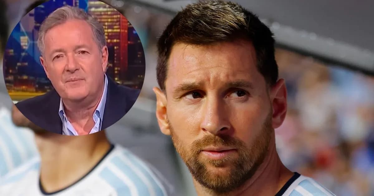 Piers Morgan cuestiona a Messi y lo compara desfavorablemente con Maradona y Cristiano Ronaldo