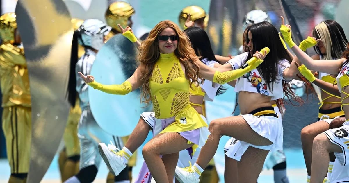 Shakira deslumbra en la apertura del Mundial 2026 en México