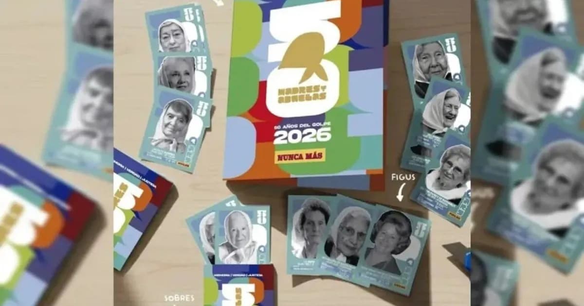 Un nuevo álbum para honrar la memoria: Madres y Abuelas de Plaza de Mayo en el Mundial 2026
