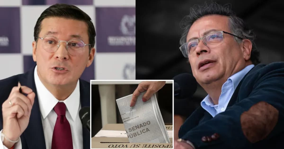 Hernán Penagos defiende la integridad electoral ante críticas de Gustavo Petro